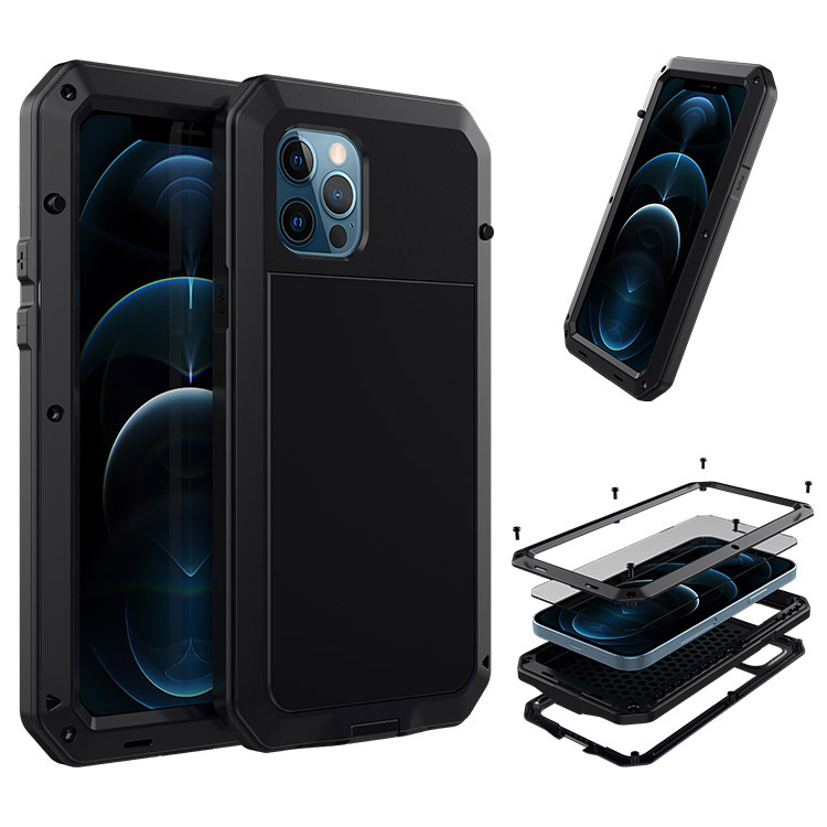 IPhone 14 Pro Case Heavy Duty Metal Phone Case Casebus Classic Full