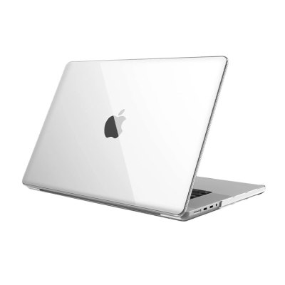 MacBook Pro 16 (A2141) Case - Casebus Case for MacBook, Crystal Clear Plastic Hard Shell Protective Cover - LUCA