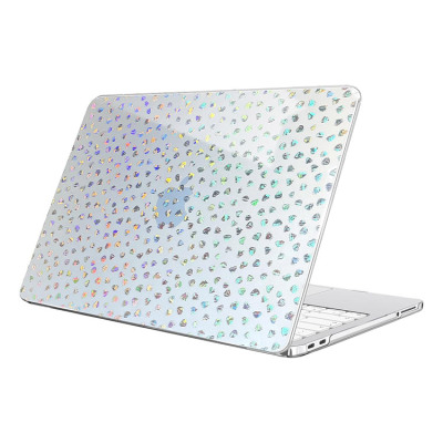 MacBook Air 13 (A1932/A2179/A2337) Case - Casebus Case for MacBook, Crystal Diamond Design, Ultra Thin Hard Shell Protective Cover - LYDIA