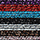 Colorful gold thread