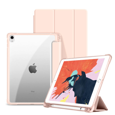 iPad Pro 5 (2021 12.9Inch) Case - Casebus Ultrathin Case for iPad with Pencil Holder, Tri Fold Light Weight Shell Stand with Auto Wake/Sleep Cover - ULTRATHIN