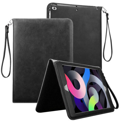 iPad Pro 5 (2021 12.9Inch) Case - Casebus Leather Case for iPad, Slim Folding Stand Wallet Folio Cover Auto Wake Sleep Multiple Viewing Angles - CLASSIC SLIM FOLDING