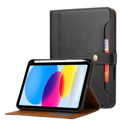 iPad Pro 5 (2021 12.9Inch) Case - Casebus Classic Flip Case for iPad, with Pencil Holder & Card Slots & Stand, Shockproof Protective Cover - CLASSIC FLIP CASE