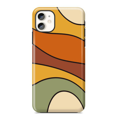 iPhone 12 Case - Design Phone Case - Best Seller, Casebus Classic - Retro Wavy Colors