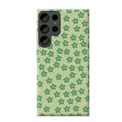 Samsung Galaxy A52 5G Case - Design Phone Case - Casebus Classic - Daydream - Green Flowers