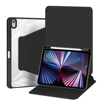 iPad Pro (2024 13Inch) Case - Casebus Classic Folio Case for iPad, 360 Degree Rotation, with Pencil Holder, Shockproof Protective Cover - ROTATING 360 CASE