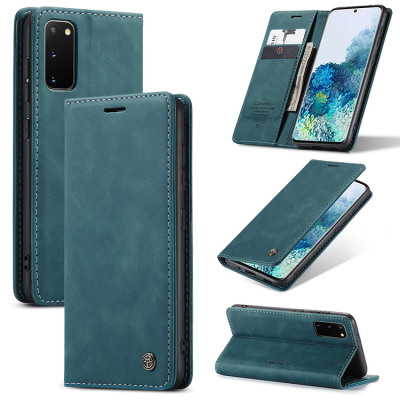 Samsung Galaxy S22 Plus Case - Folio Flip Wallet Phone Case - Casebus Slim Folio Wallet Phone Case, Leather, Credit Card Holder, Kickstand, Magnetic Flip Protective Case - CAELAN