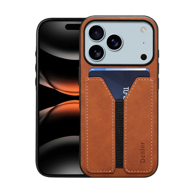 iPhone 17 Pro Max Case - Wallet Phone Case - Casebus Ultra Slim Wallet Phone Case, Premium Leather Card Holder Slots Professional Case - JORY