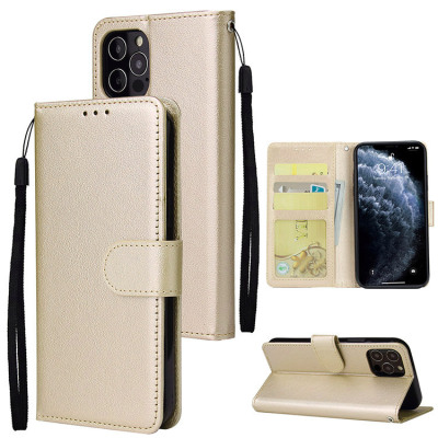 Samsung Galaxy A52 5G Case - Folio Flip Wallet Phone Case - Casebus Flip Folio 3 Card Slots Wallet Phone Case, Premium Leather, Credit Card Holder, Magnetic Closure, Wrist Strap, Kickstand Shockproof Case - CASEY
