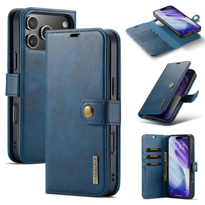 Detachable Folio Flip Wallet Phone Case - Casebus Magnetic Detachable Phone Wallet Case, Leather Card Slots Cash Pocket Flip Folio Kickstand Cover - HANGA