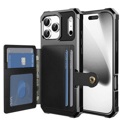 Samsung Galaxy S25 FE Case - Wallet Phone Case - Casebus Flip Wallet Phone Case, with Car Mount Leather Cash Pocket Card Holder Magnetic Durable High Capacity Kickstand Protective Cover - SHAUN