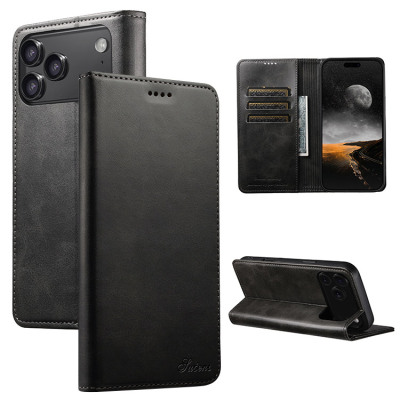 iPhone 17 Case - Folio Flip Wallet Phone Case - Casebus Classic Book Flip Folio Wallet Phone Case, Magnetic Closure, Flip Folio, Card Holder, Kickstand - VASA