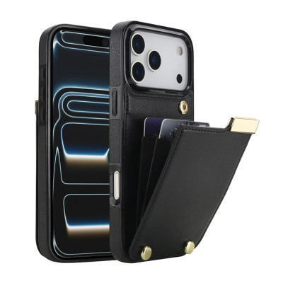 iPhone 17 Pro Max Case - Wallet Phone Case - Casebus Wallet Phone Case, Magnetic Clasp, Credit Card Holder, Kickstand, Premium Leather, Shockproof Case - FARILL