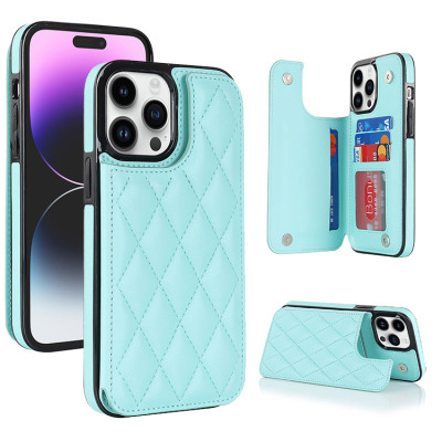 iPhone 15 Plus Case - Wallet Phone Case - Casebus Wallet Phone Case, Credit Card Holders, Magnetic Closure & Premium Leather, Kickstand, Shockproof Cover - LIESL