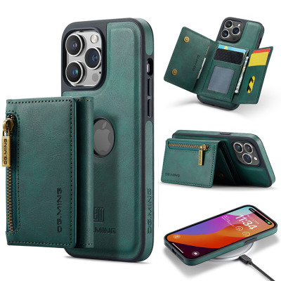 Samsung Galaxy S23 Plus Case - Detachable Wallet Phone Case - Casebus Magnetic Detachable Wallet Phone Case, Tri Fold 6 Card Slots Zipper Pocket Shockproof Back Cover - ALLISON M5