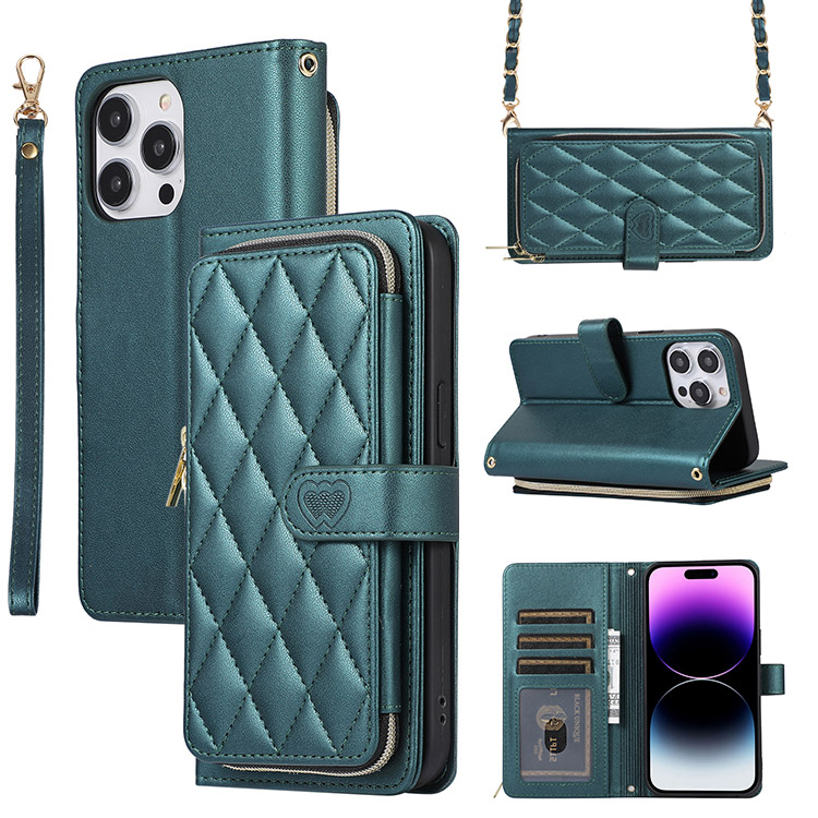 Iphone 8 plus wallet online case with shoulder strap