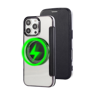 Samsung Galaxy S23 Case - Wallet Folio Flip Phone Case - Casebus Flip Wallet Phone Case, Support Magsafe, Clear Back Cover, Shockproof Protective - RAINE