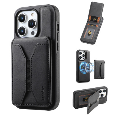 Wallet Detachable Phone Case - Casebus Magnetic Detachable Wallet Phone Case, Support Magsafe, with Card Slot Holder - HOGAN