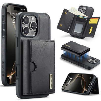 iPhone 16e Case - Wallet Detachable Phone Case - Casebus Detachable Magnetic Wallet Phone Case, Support Wireless Charging, with Card Slot Holder & RFID Blocking Protective - JACE