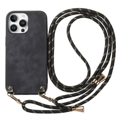 Samsung Galaxy S10 Plus Case - Heavy Duty Crossbody Phone Case - Casebus Vintage Crossbody Phone Case, Premium Leather, Shockproof Protective Cover, with Adjustable Lanyard - CHLOE