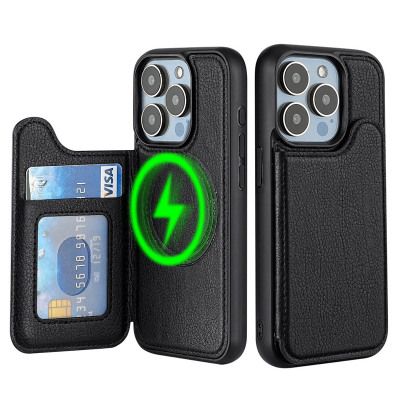 Samsung Galaxy S24 Ultra Case - Wallet Phone Case - Casebus Slim Wallet Phone Case, Support Magsafe, with Card Slot Holder, Premium Leather Cover, Shockproof Protective - TORY