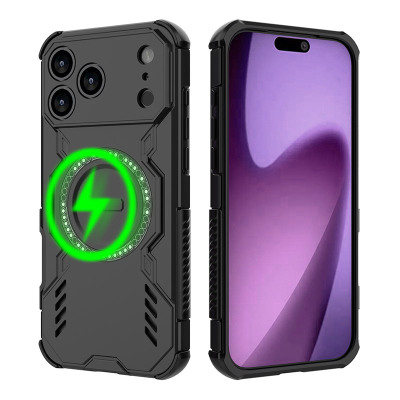 Heavy Duty Phone Case - Casebus Magnetic Breathable Phone Case, Support MagSafe, Heat Dissipation Design, Military Grade Drop Protection - REESE