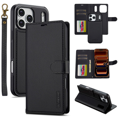 iPhone 13 Pro Case - Wallet Folio Flip Detachable Phone Case - Casebus 2 in1 Detachable Wallet Phone Case, Multifunctional Flip Purse, with RFID Blocking Card Holder & Wrist Strap - TAYLOR