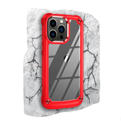 Heavy Duty Clear Phone Case - Casebus Crystal Clear Phone Case, Slim TPU Frame Bumper Scratch Resistant Heavy Duty Protective Shockproof Cover - JAHLEEL