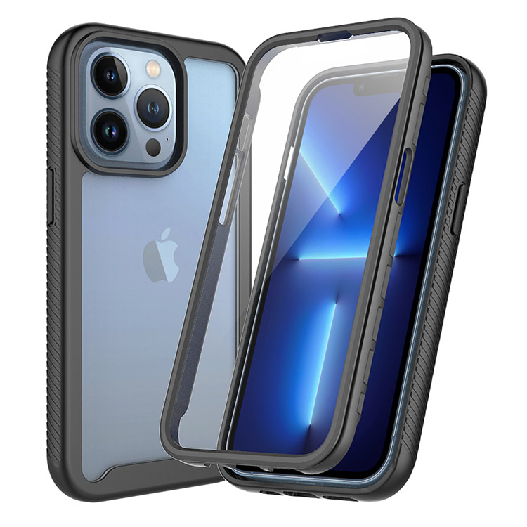 iPhone 13 Pro Max Case - Full Body Protection Heavy Duty Phone Case -  Casebus Rugged Bumper Phone Case, with Built in Screen Protector, Hybrid  Transparent Flexible Frame Heavy Duty Shockproof Full