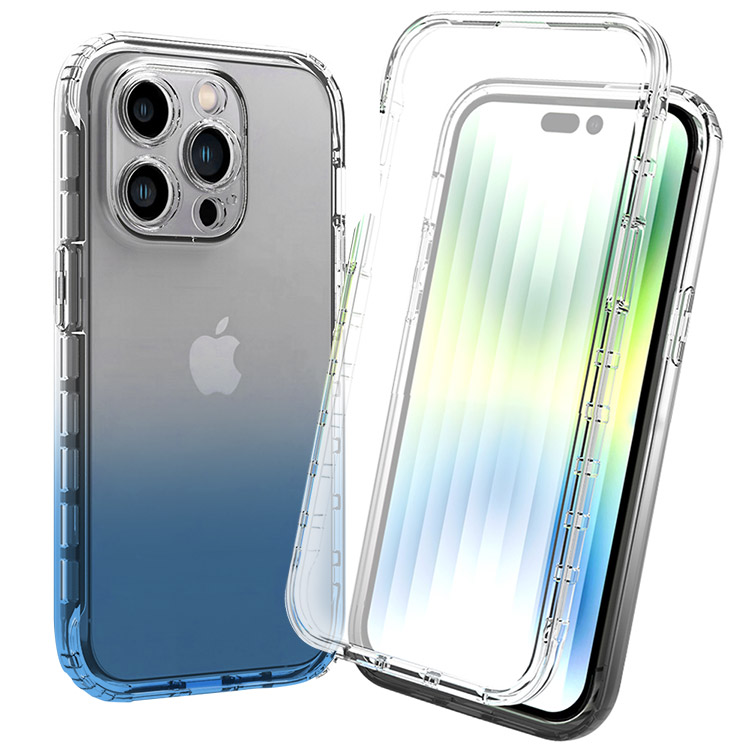 iPhone SE 2020 Case Casebus Full Body Clear Phone Case with Built