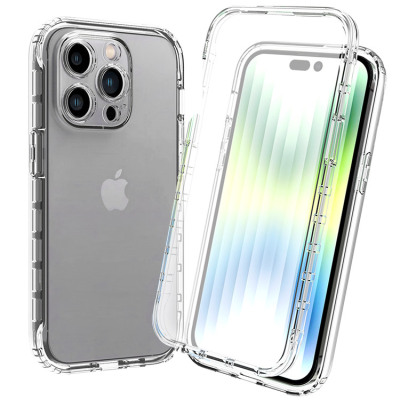 iPhone 11 Pro Case - Full Body Protection Heavy Duty Phone Case - Casebus Full Body Clear Phone Case, with Built in Screen Protector, Heavy Duty Hybrid Shockproof Cover - AVERY