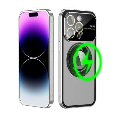 Samsung Galaxy S8 Plus Case - Heavy Duty Phone Case - Casebus Full Camera Lens Protector Phone Case, Compatible with MagSafe, Open In One Step Magnetic Bouncing Buckles & Shockproof Explosion Proof Frosted Back Cover - PANOS