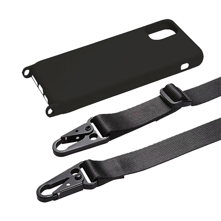 iPhone 15 Pro Case Heavy Duty Crossbody Phone Case Casebus Crossbody Phone Case, Silicone