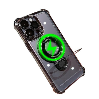 MacBook Pro 16 (A2485/A2780/A2991) Case - Heavy Duty Phone Case - Casebus Airbag Anti Fall Phone Case, Compatible with MagSafe, with Camera Len Protector & Invisible Ring Stand - EMERY