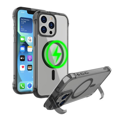iPhone 15 Plus Case - Heavy Duty Phone Case - Casebus Magnetic Phone Case, Compatible with MagSafe, with Invisible Stand, Shockproof Cover - RIDLEY