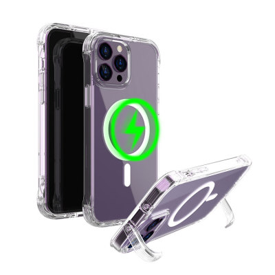 iPhone 14 Plus Case - Heavy Duty Phone Case - Casebus Magnetic Phone Case, Compatible with MagSafe, with Invisible Stand, Shockproof Cover - RIDLEY