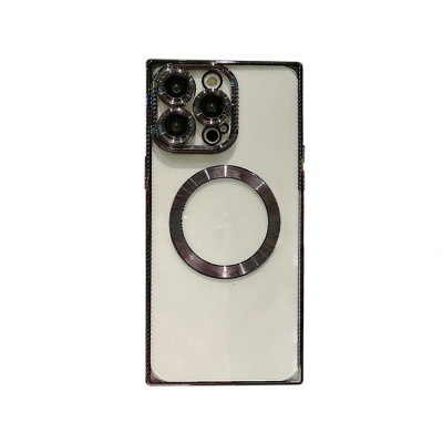iPhone X/XS Case - Heavy Duty Phone Case - Casebus Clear Phone Case, Support MagSafe, Slim Shockproof Plating Protective Cover - JACKIE