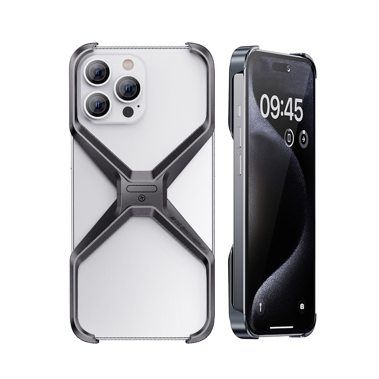 iPhone 16 Pro Case Heavy Duty Phone Case Casebus Metal Frameless