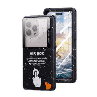 Samsung Galaxy Z Fold 6 Case - Heavy Duty Full Body Protection Waterproof Phone Case - Casebus IP68 Waterproof Phone Case, Underwater Snorkeling Case, Inflated Touchscreen for Diving, for Phone Models 6.9 Inches and Below - GILBERT