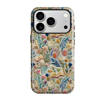 iPhone Air Case - Heavy Duty Phone Case - Casebus Fashion Flower Phone Case, Double Layer Hard Shell Protective Cover, Fall Prevention - MARIA