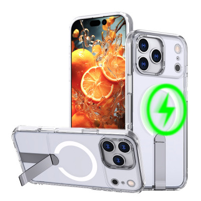 iPhone 17 Pro Case - Heavy Duty Phone Case - Casebus Heavy Duty Magnetic Phone Case, Support Magsafe, Military Grade Shockproof Protective Cover, with Kickstand - MERRITT