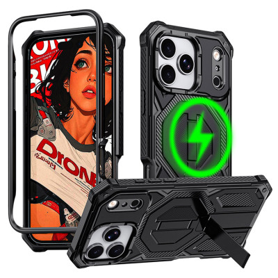 Samsung Galaxy S25 Ultra Case - Heavy Duty Phone Case - Casebus Full Body Phone Case, Support Magsafe, Heavy Duty Shockproof Protection Cover, with Stand - JACOB