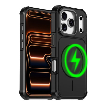 iPhone 16 Plus Case - Heavy Duty Phone Case - Casebus Heavy Duty Armor Phone Case, Support Magsafe, Shockproof Protective Cover - ORION