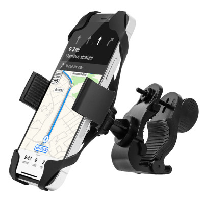 UNIVERSAL BIKE PHONE MOUNT for iPhone 15 Plus - For Motorcycle, Bike Handlebars, Adjustable